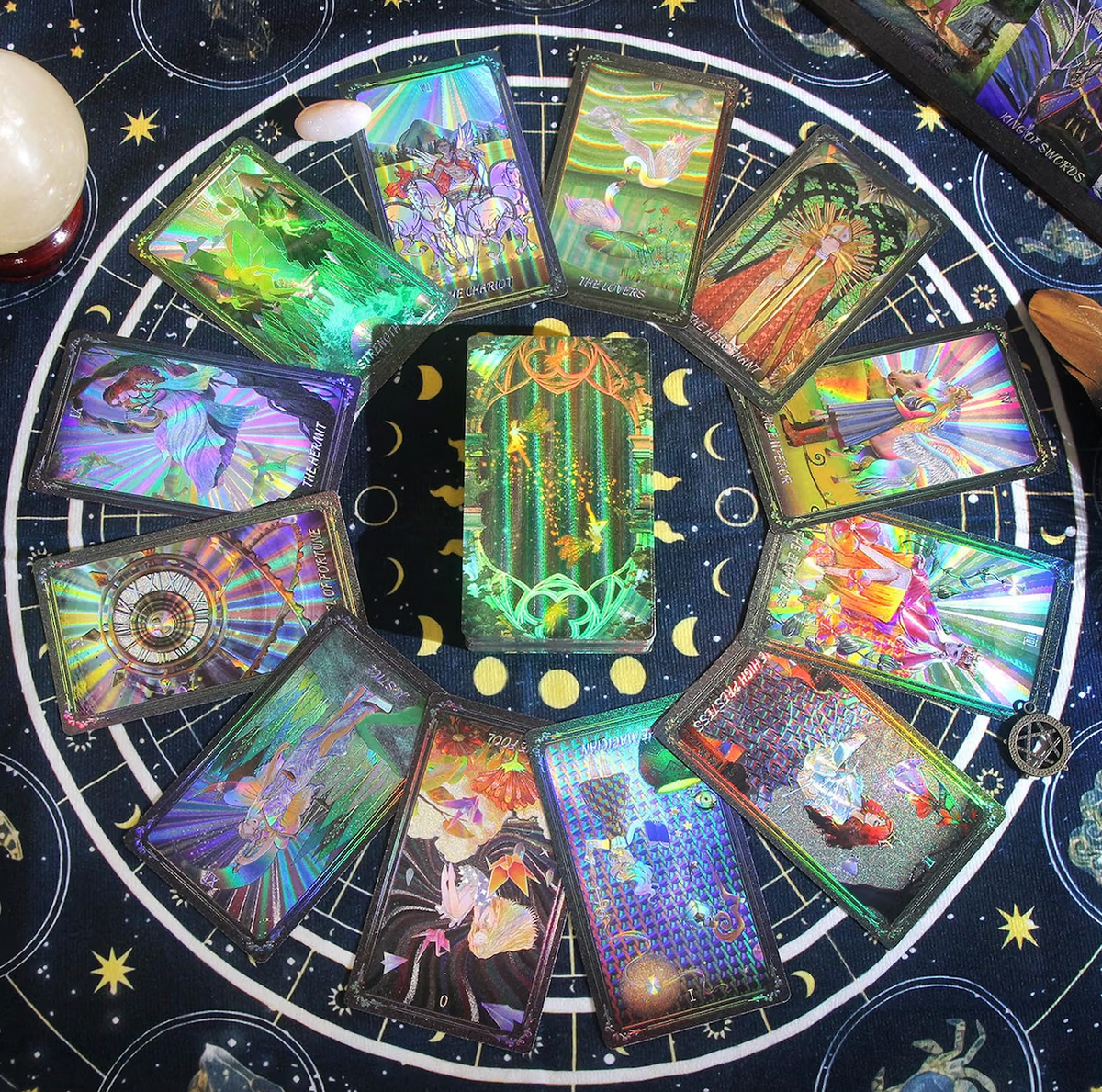 Shuttle Mirror Tarot Card Set with Booklet