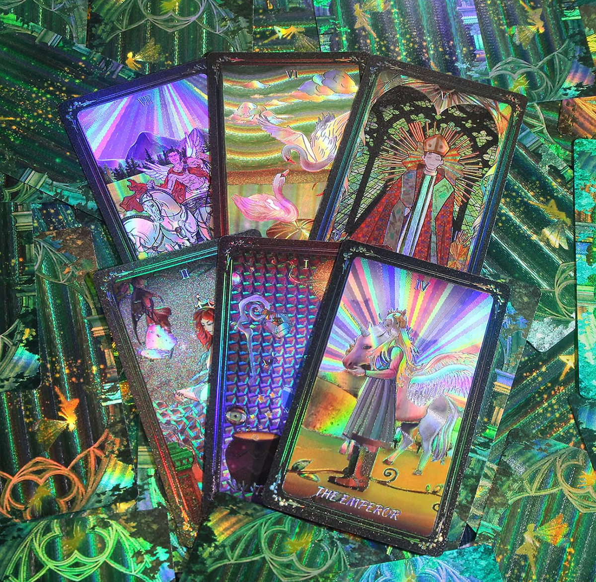 Shuttle Mirror Tarot Card Set with Booklet