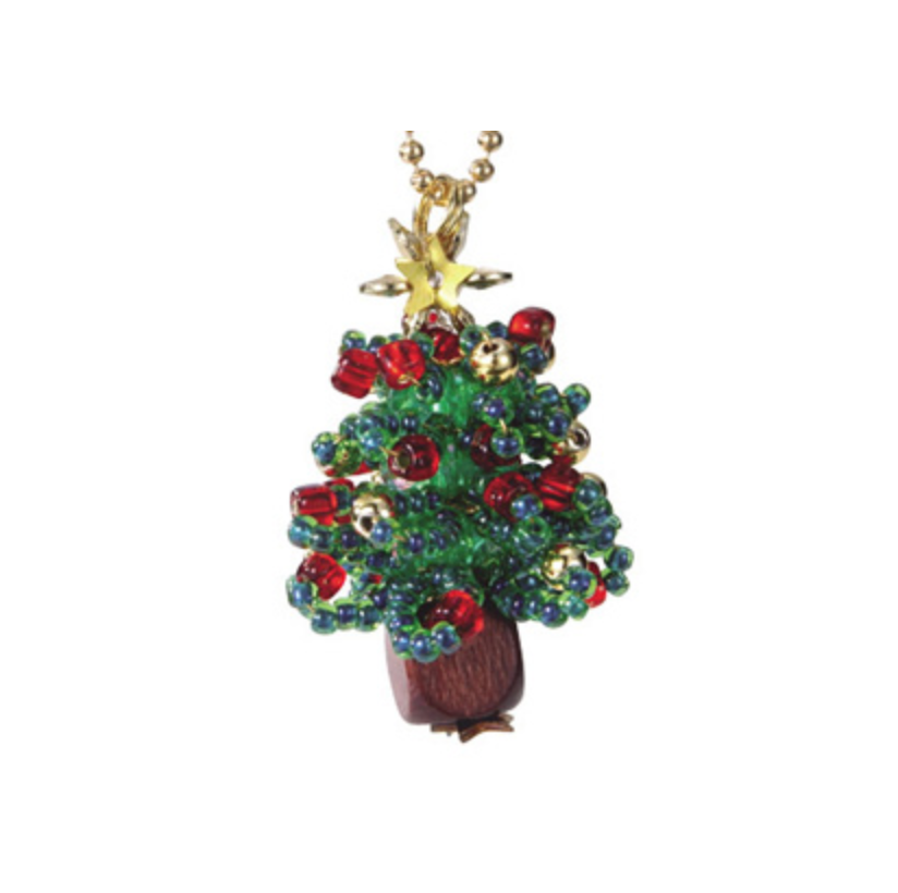 Christmas Tree Beading Kit Mascot Children Halloween Craft Kit by Miyuki