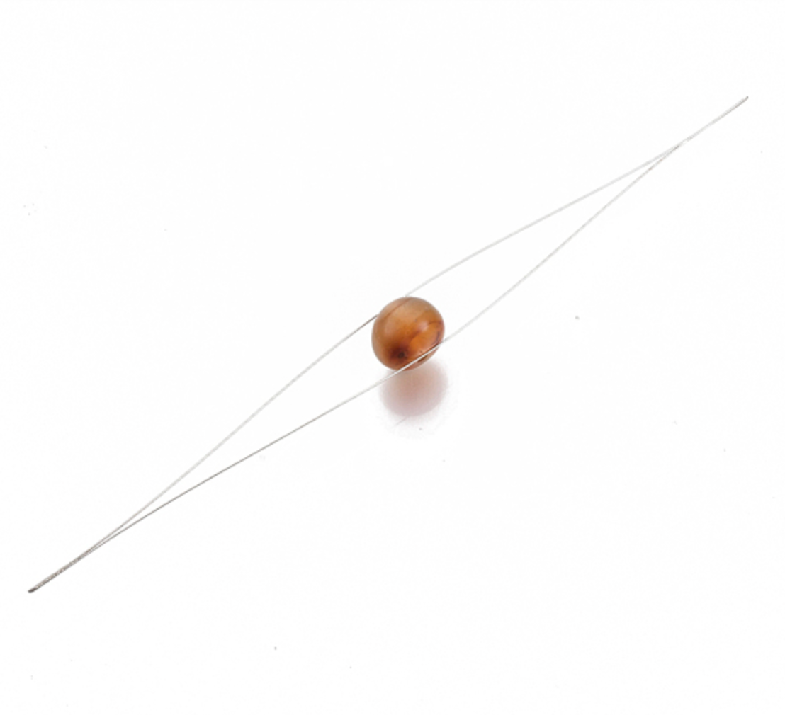 Collapsible Big Eye Beading Needle, Seed Bead Needle 125mm x 0.3mm