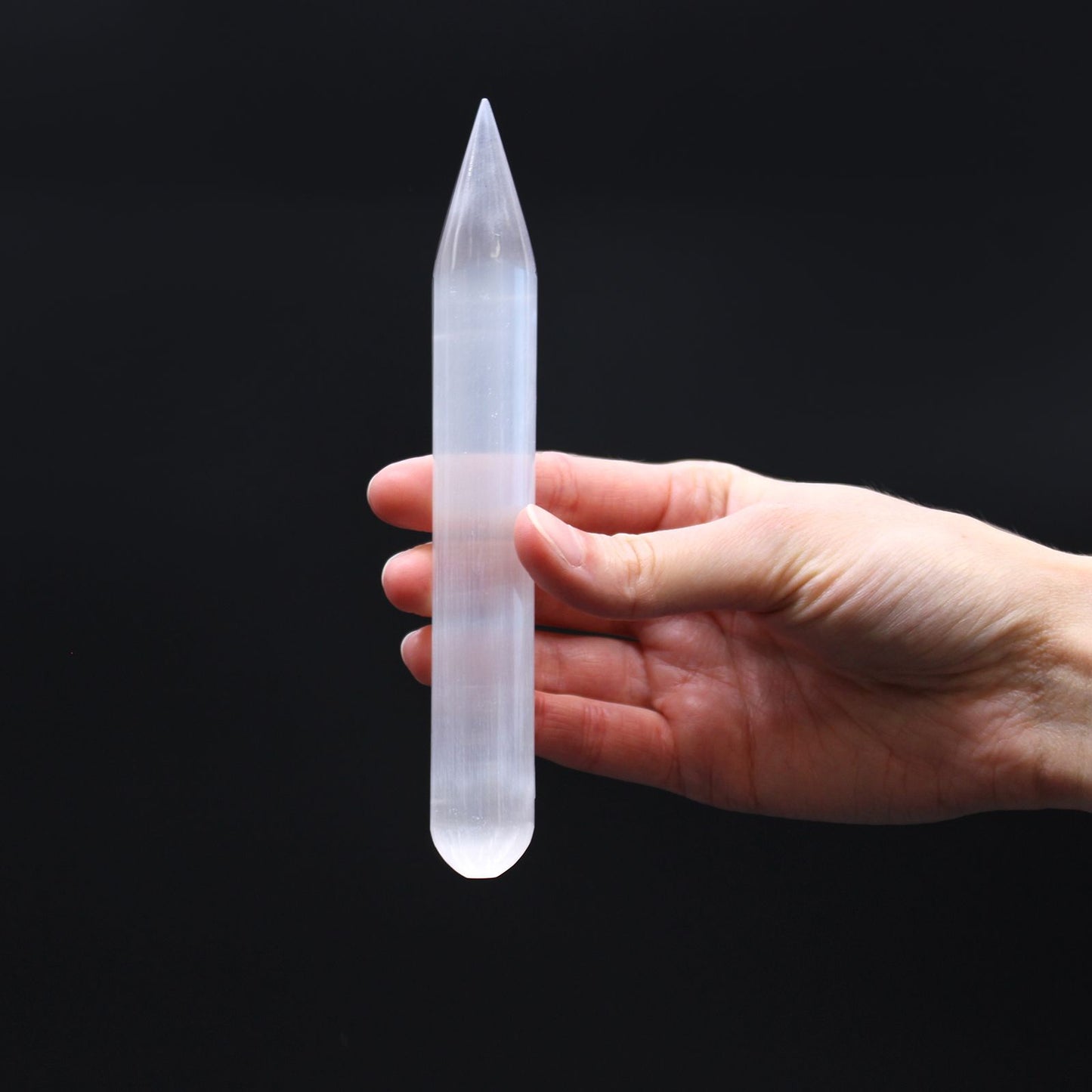 Selenite Wand 16 cm Pointed End