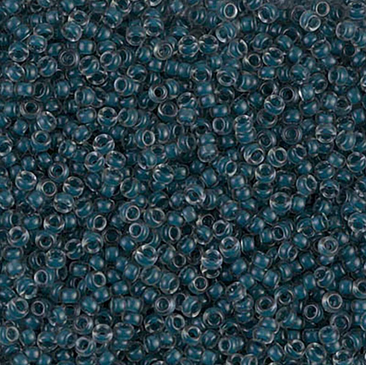 Semi Matte Slate Blue Lined Grey 11-1938 Miyuki 11/0 Round Japanese Seed Beads 20 grams