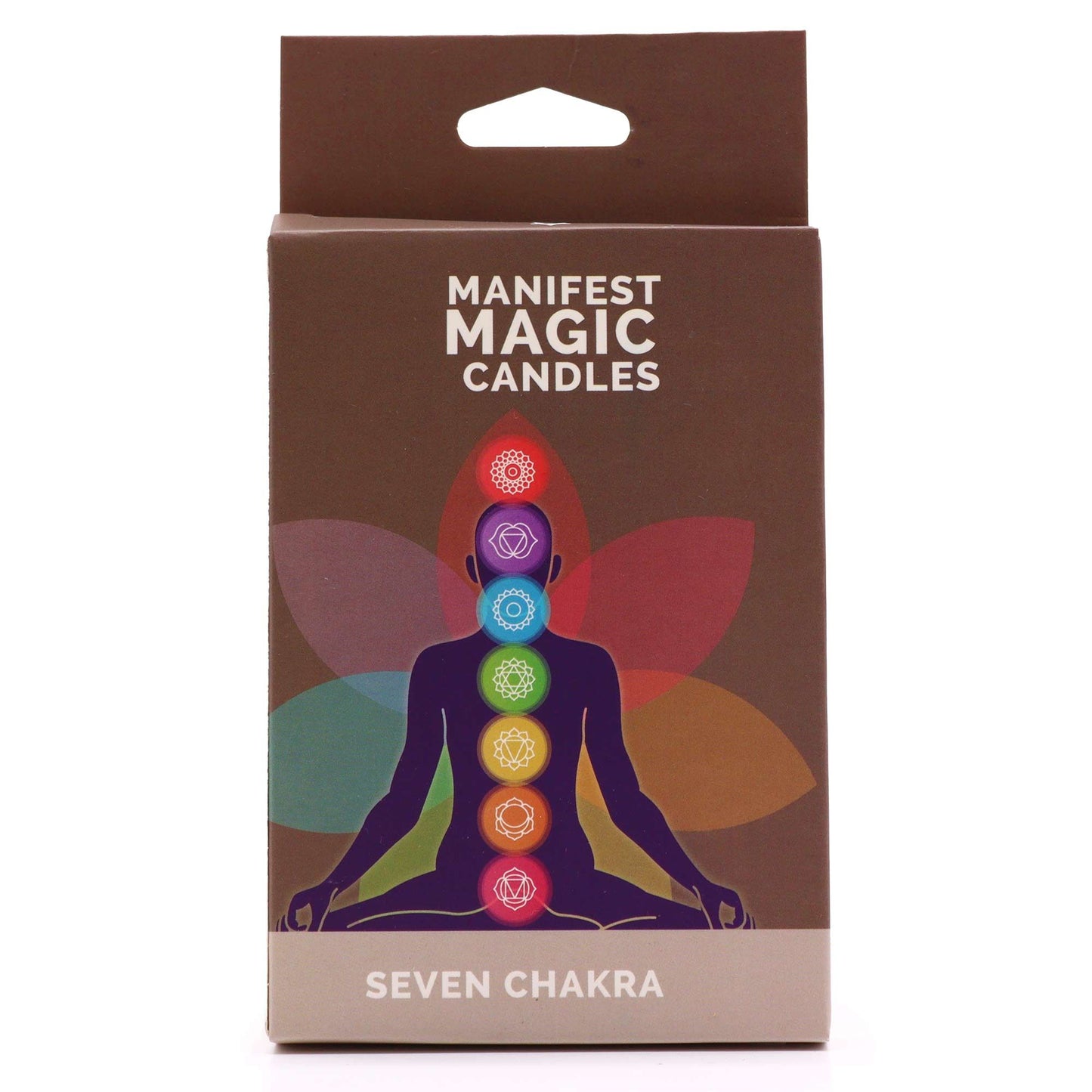 Seven Chakra Manifest Candles (pack of 7 candles)