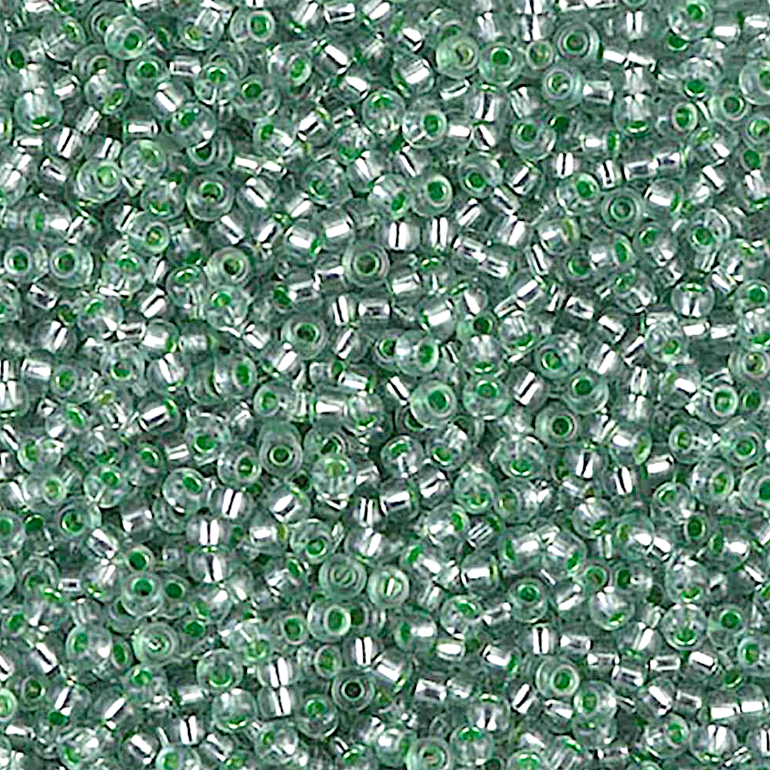Silver Lined Lichen Dyed 11-1456 Miyuki 11/0 Round Japanese Seed Beads 20 grams