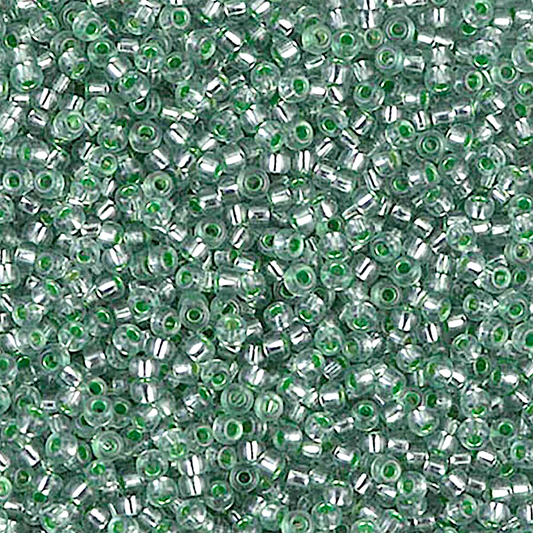 Silver Lined Lichen Dyed 11-1456 Miyuki 11/0 Round Japanese Seed Beads 20 grams