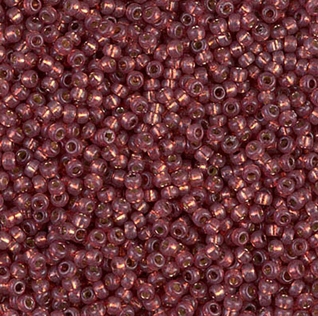 Silver Lined Nutmeg Duracoat 11-4245 Miyuki 11/0 Round Japanese Seed Beads 20 grams