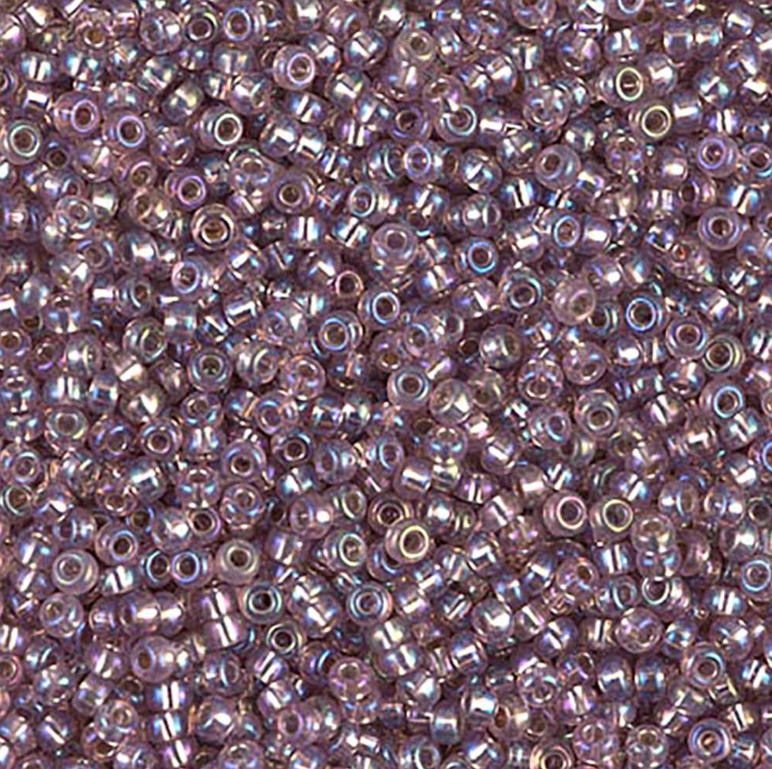 Silver Lined Smoky Amethyst AB 11-1012 Miyuki 11/0 Round Japanese Seed Beads 20 grams