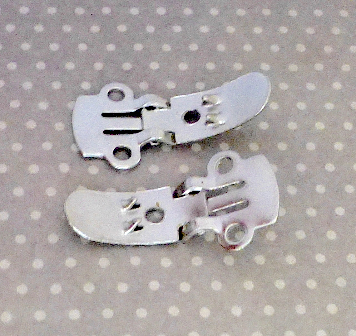 Small Shoe Clips Findings - Pack of 10