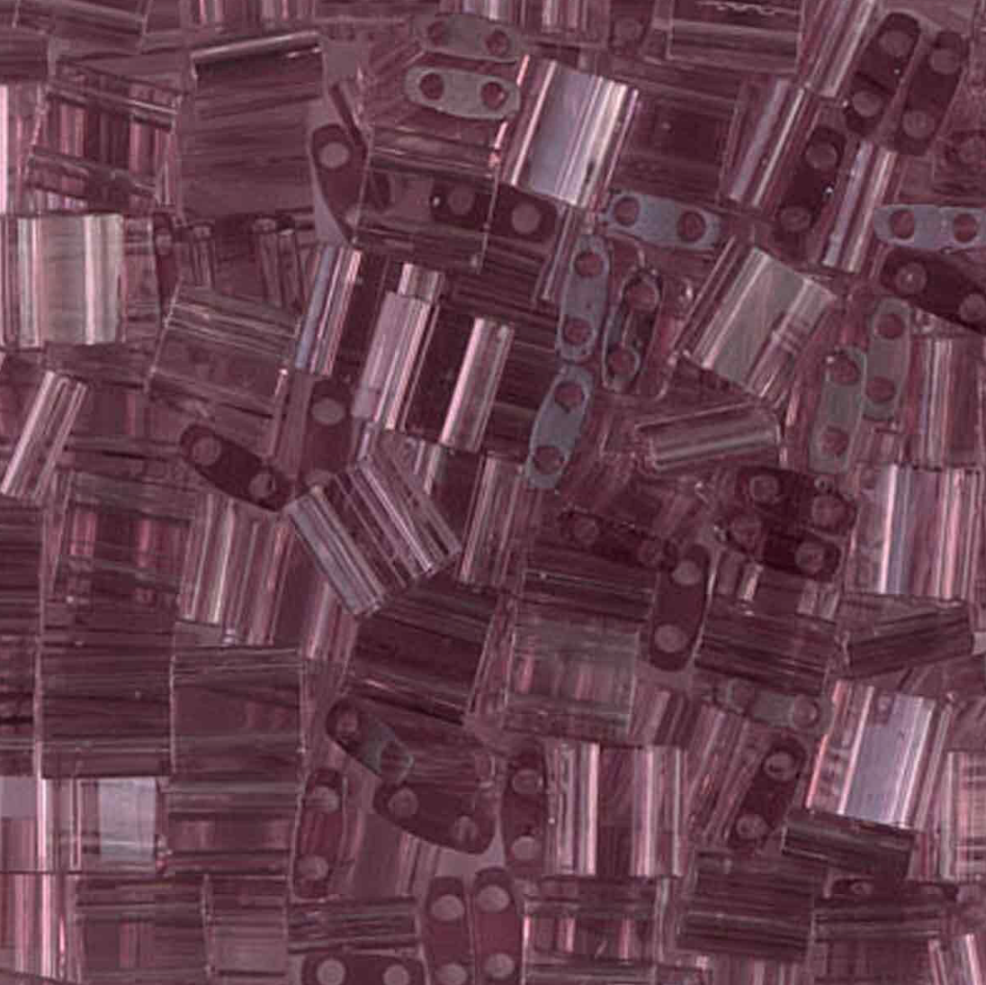 Smoky Amy Miyuki Tila Beads 8 grams