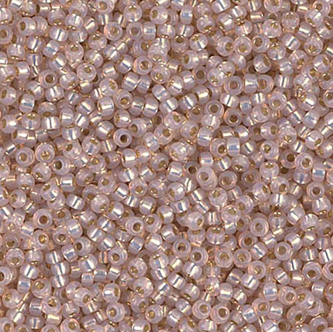 Smoky Light Rose 11-0579 Miyuki 11/0 Round Japanese Seed Beads 20 grams