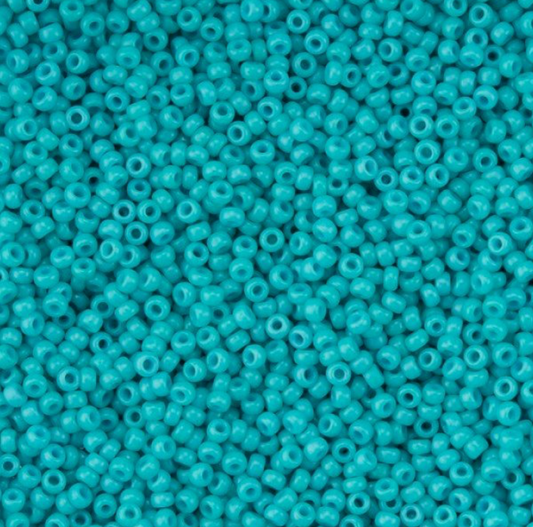 Special Dyed Bright Turquoise 11-2050 Miyuki 11/0 Round Japanese Seed Beads 20 grams