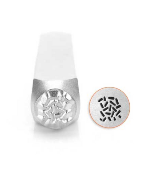 Sprinkle Texture 6mm Design Stamp for Metal Stamping by ImpressArt