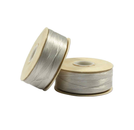 Sterling Nymo Beading Thread Size B - One Bobbin