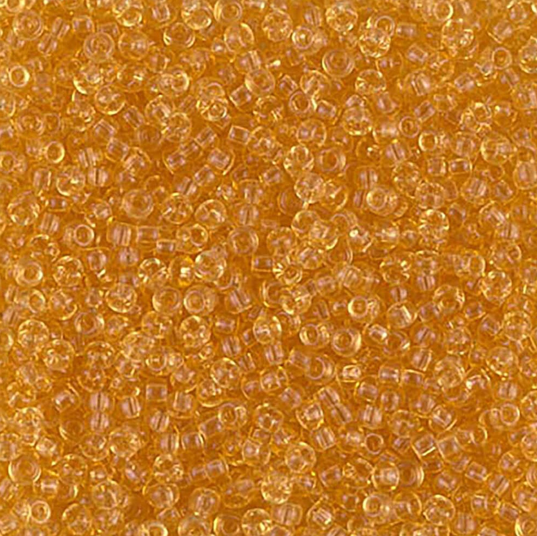 Transparent Light Topaz 11-0132 Miyuki 11/0 Round Japanese Seed Beads 20 grams