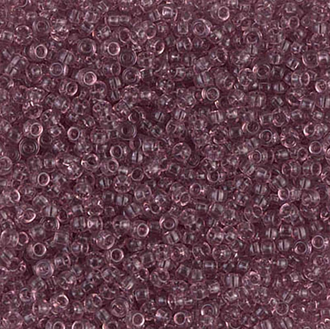 Transparent Smoky Amethyst 11-0142 Miyuki 11/0 Round Japanese Seed Beads 20 grams