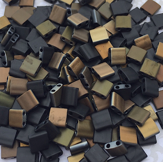 Valentinite Matte Miyuki Tila Beads 8 grams