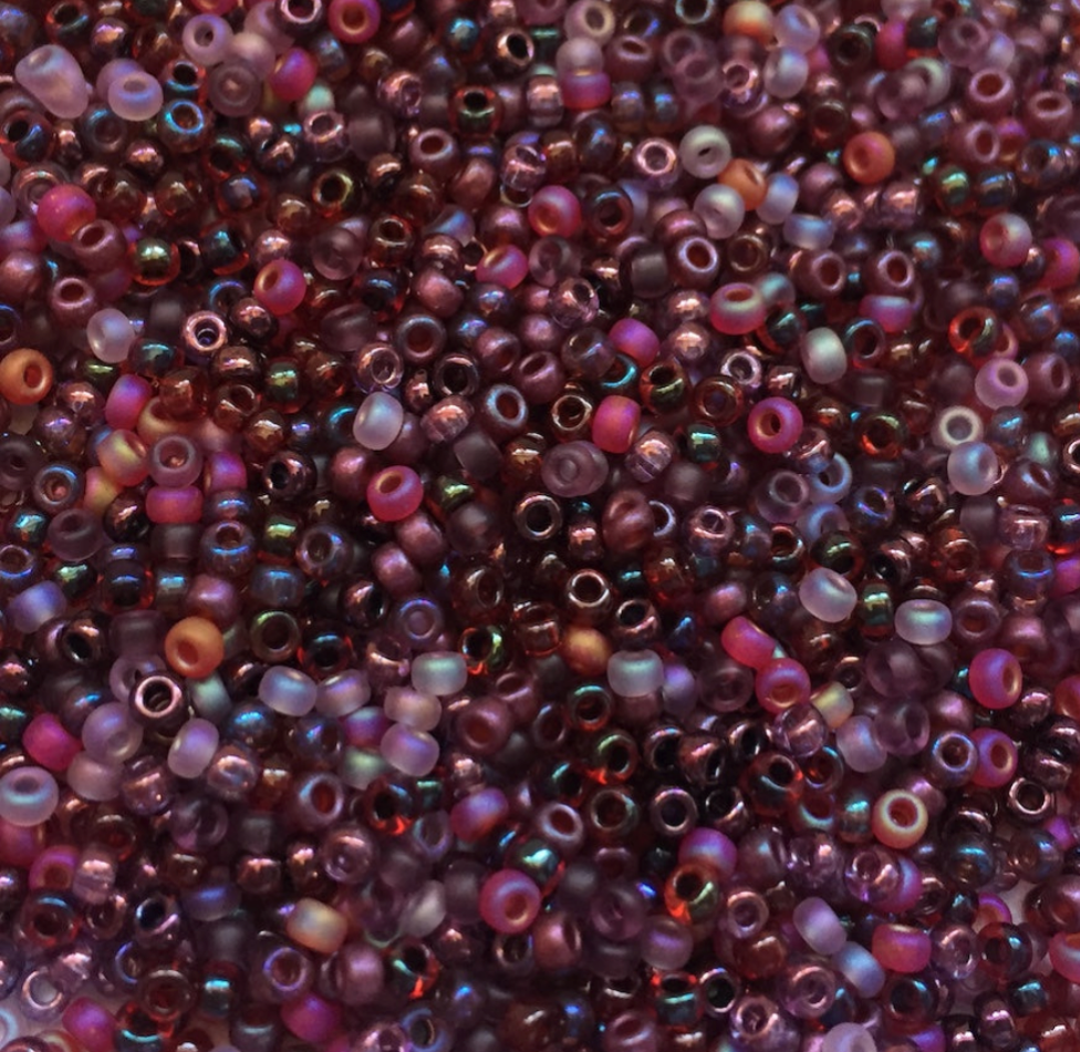 Vineyard Mix 11-MIX18 Miyuki 11/0 Round Japanese Seed Beads 20 grams