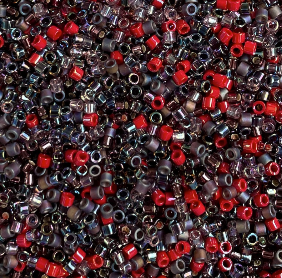 Vineyard Mix DBM-MIX18 Miyuki Delica 10/0 Japanese Cylinder Beads 10 grams