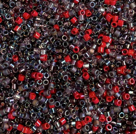 Vineyard Mix DBM-MIX18 Miyuki Delica 10/0 Japanese Cylinder Beads 10 grams