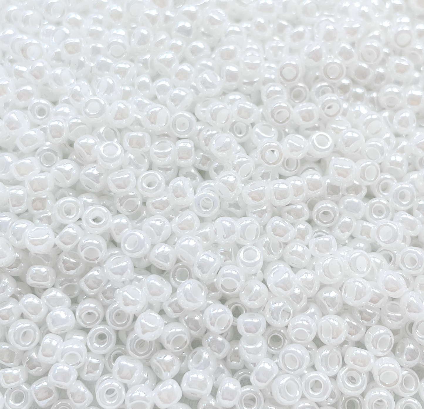 White Pearl Ceylon 8-0528 Miyuki 8/0 Round Japanese Seed Beads 20 grams