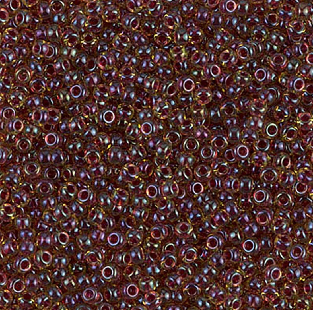 Wine Lined Peridot Luster 11-0336 Miyuki 11/0 Round Japanese Seed Beads 20 grams