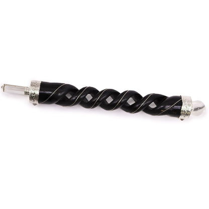 Wooden Healing Stick Spiral Carving Wand