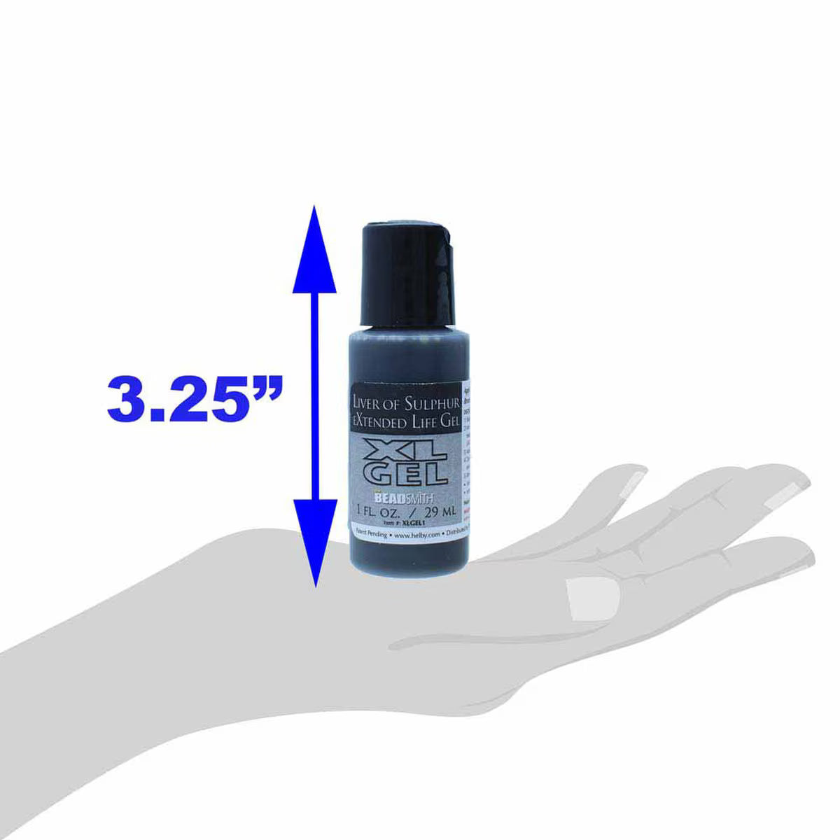 XL Gel Liver of Sulphur Patina Gel 29ml Bottle