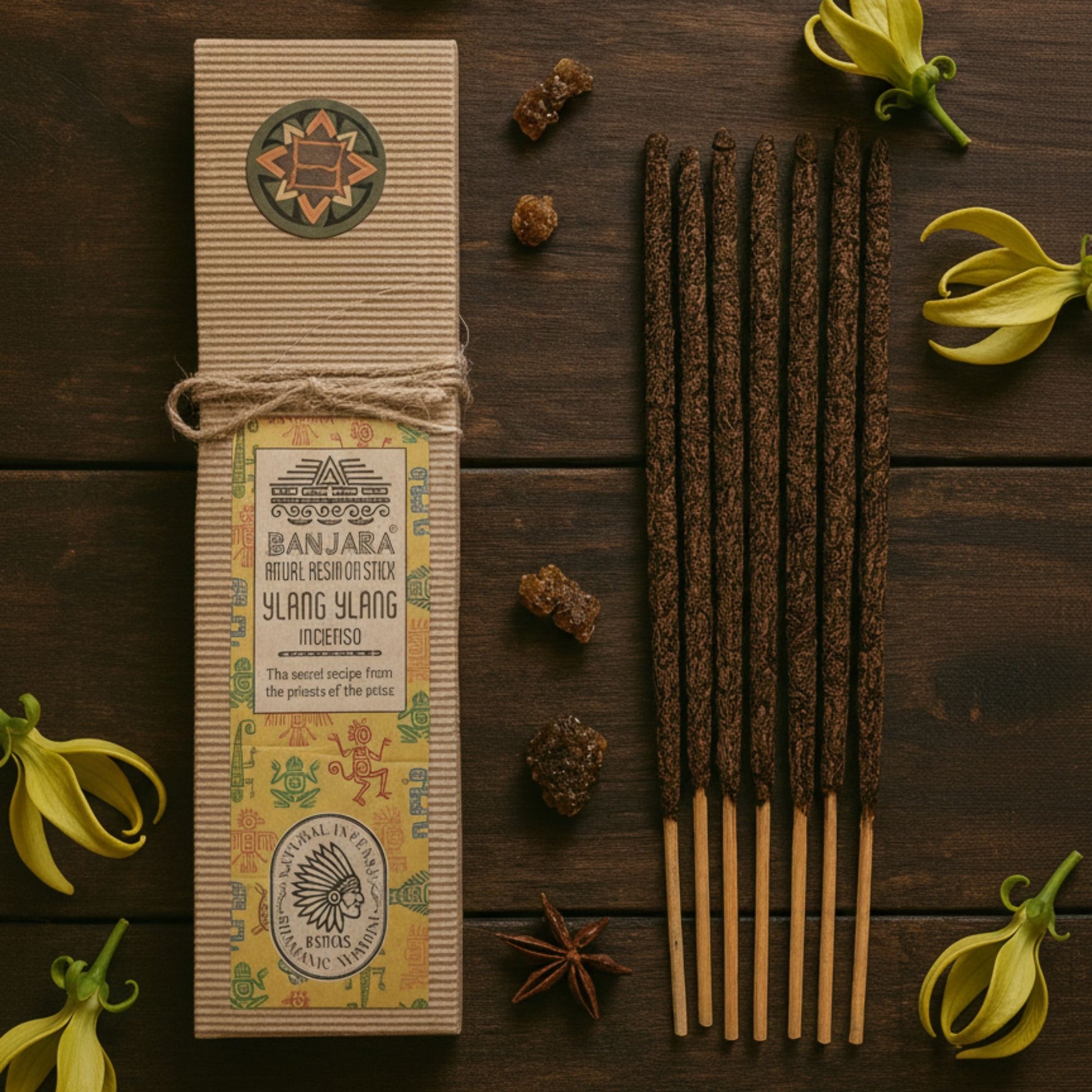 Ylang Ylang Ritual Resin on Stick
