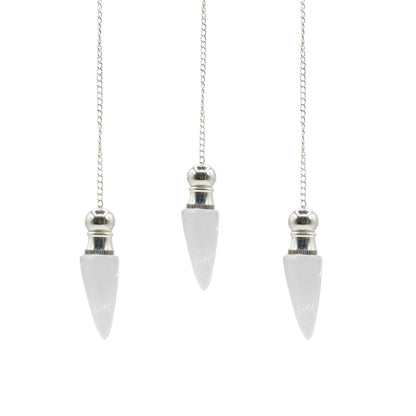 Clear Quartz Secret Cavity Discovery of Truth Pendulum