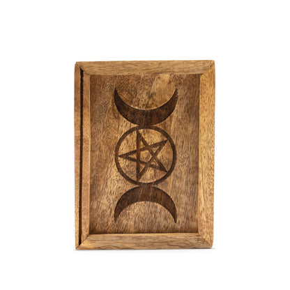 Small Tarot Box with Tarot Card Holder