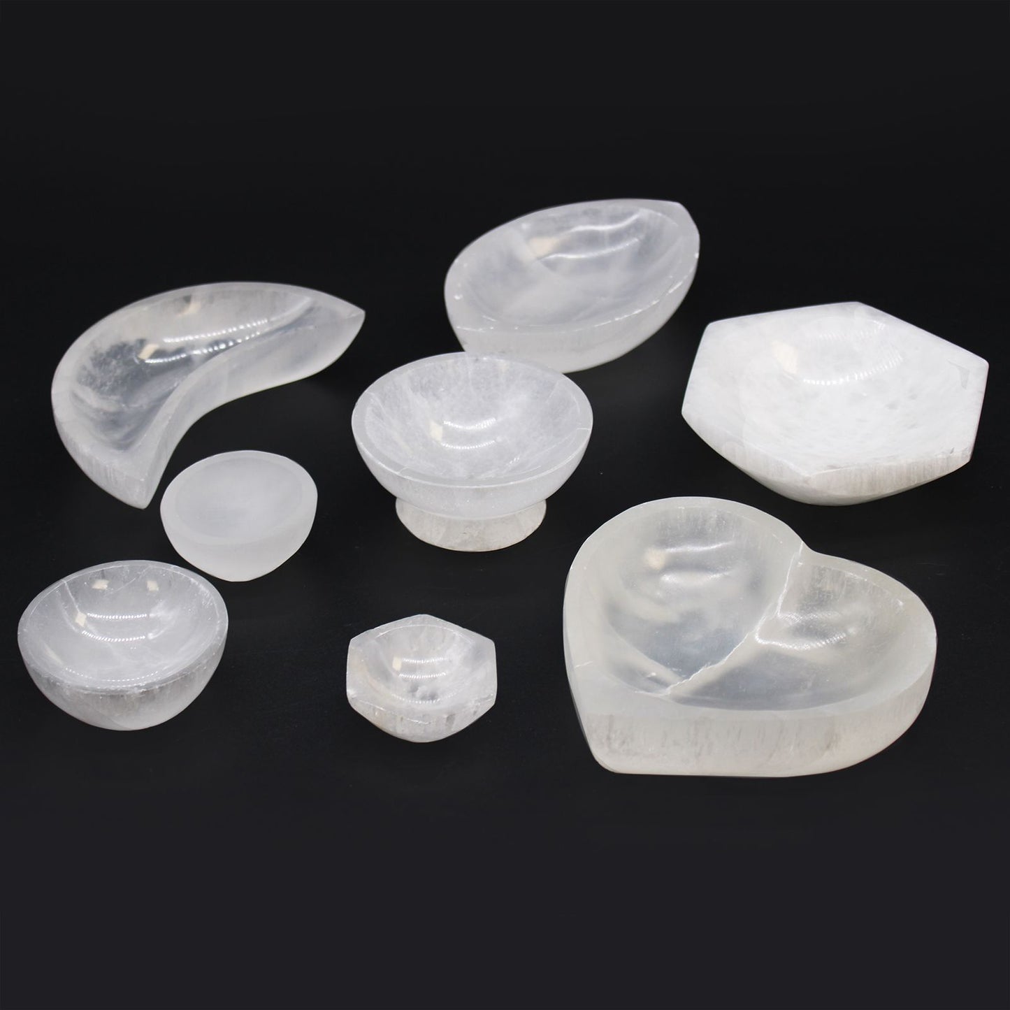 Selenite Hexagon Bowl - 15cm