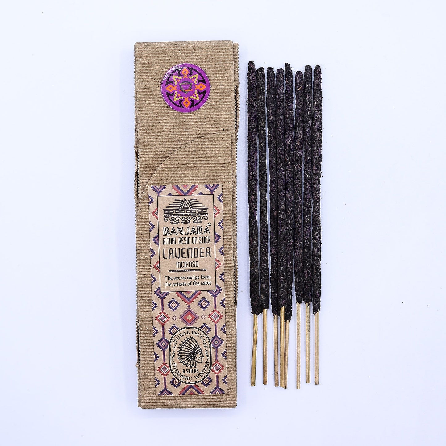 Lavender Ritual Resin on Stick