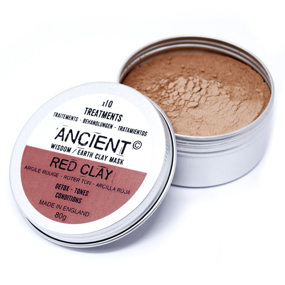 Red Clay Kaolin Anti-inflammatory Face Mask 80g