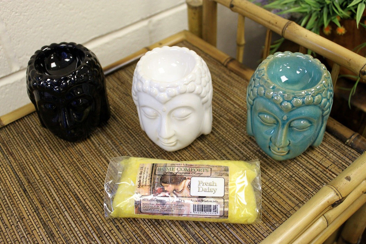 Buddha White Oil Burner