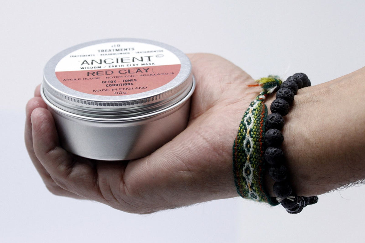 Red Clay Kaolin Anti-inflammatory Face Mask 80g
