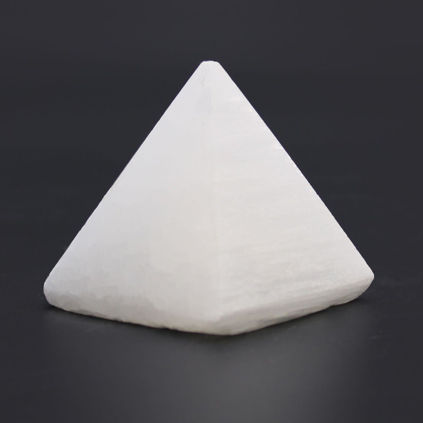 Small Healing Selenite Pyramid - 5 cm