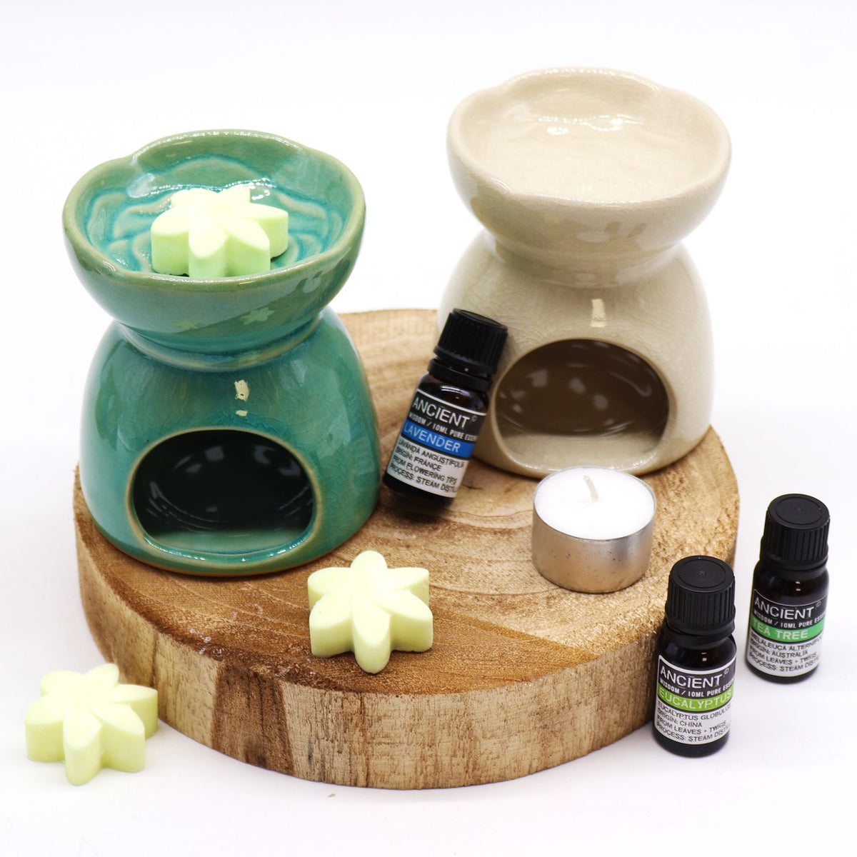 Cream Tree of Life Oil Burner