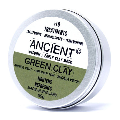 Green Illite Clay Detoxifying Face Mask 80g
