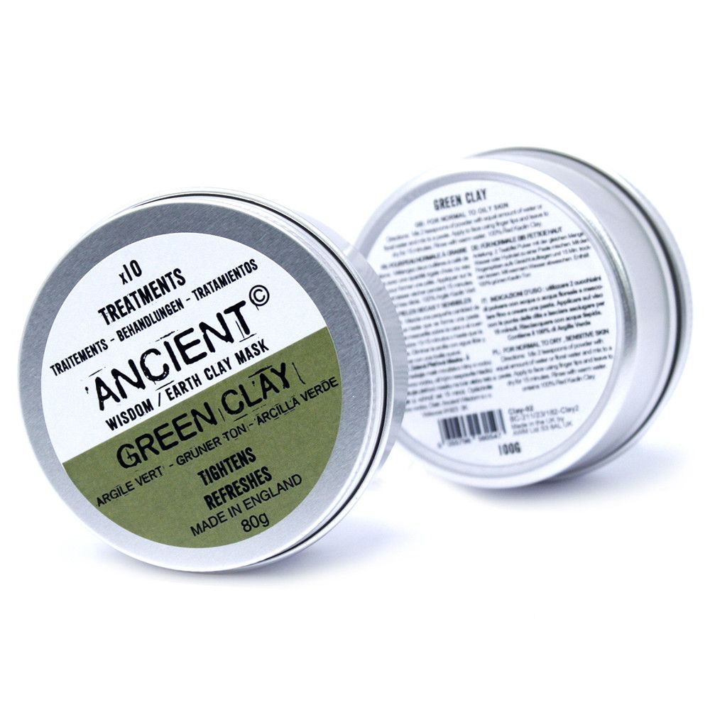 Green Illite Clay Detoxifying Face Mask 80g