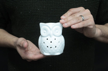 Tall Owl Classic White Oil Burner