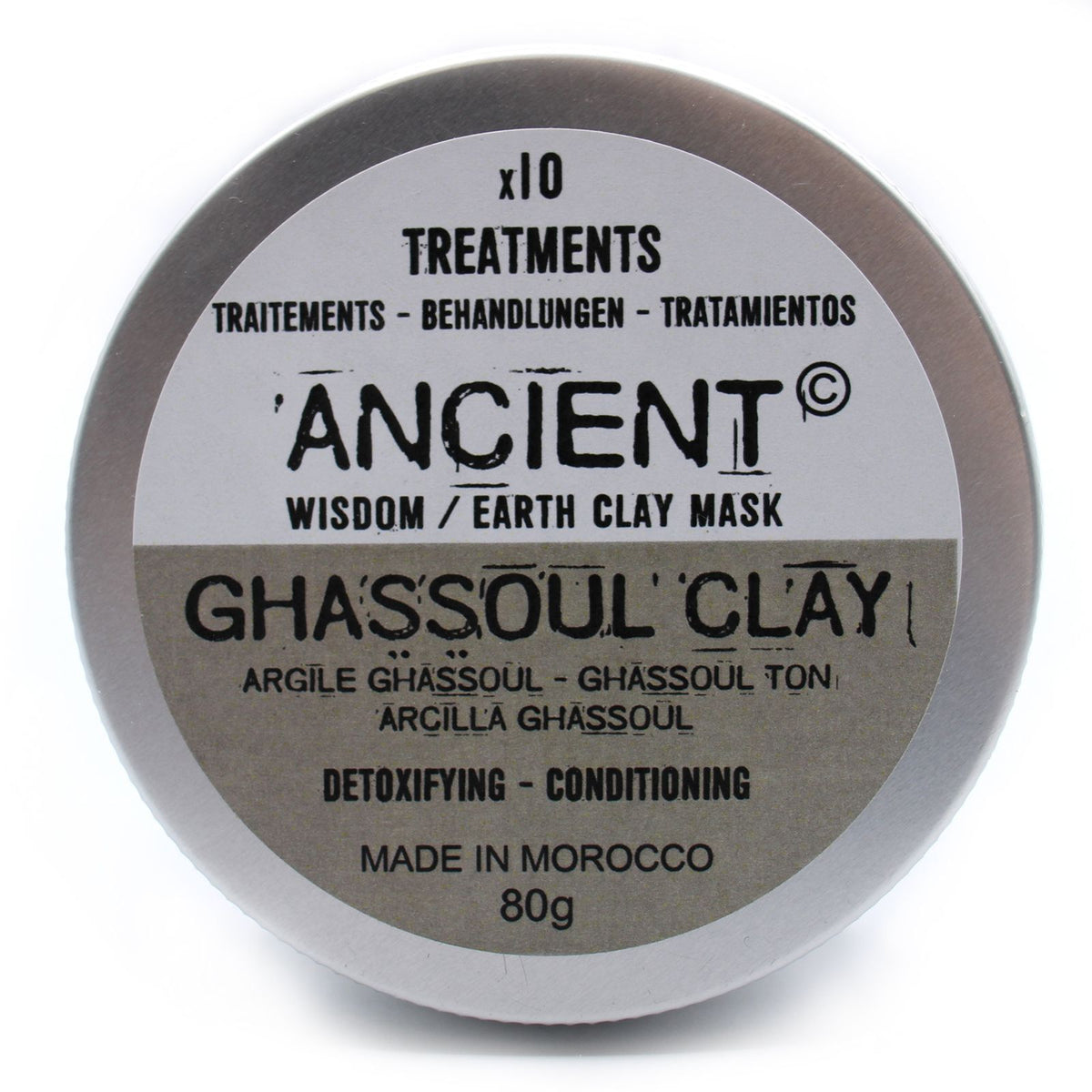Ghassoul Clay 80g Anti-acne, Mattifying, Soothing Face Mask