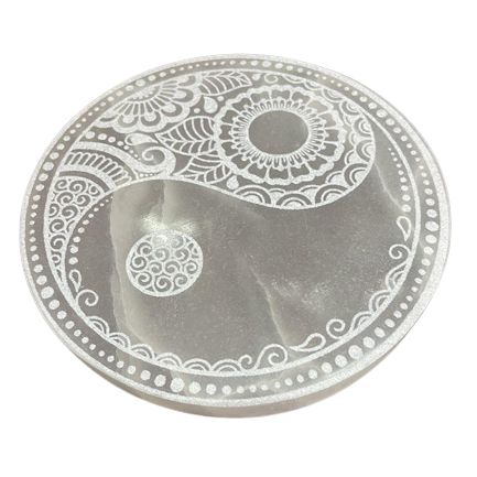 Large Charging Plate 18cm - Yin Yang