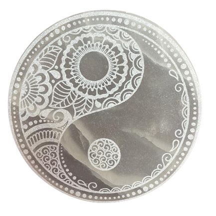 Large Charging Plate 18cm - Yin Yang