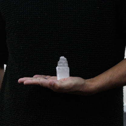 Natural Healing Selenite Tower - 5 cm