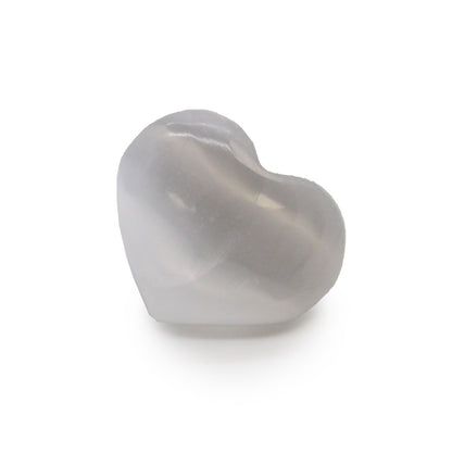 Selenite Heart - 4 cm