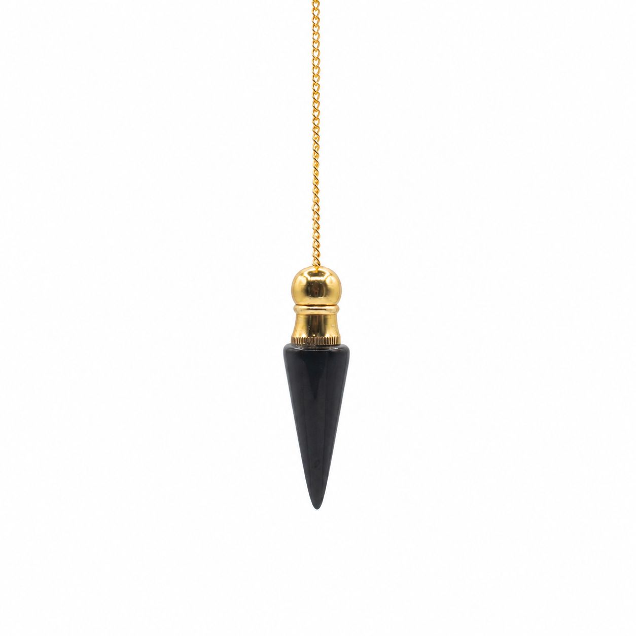 Black Agate Secret Cavity Discovery of Truth Pendulum