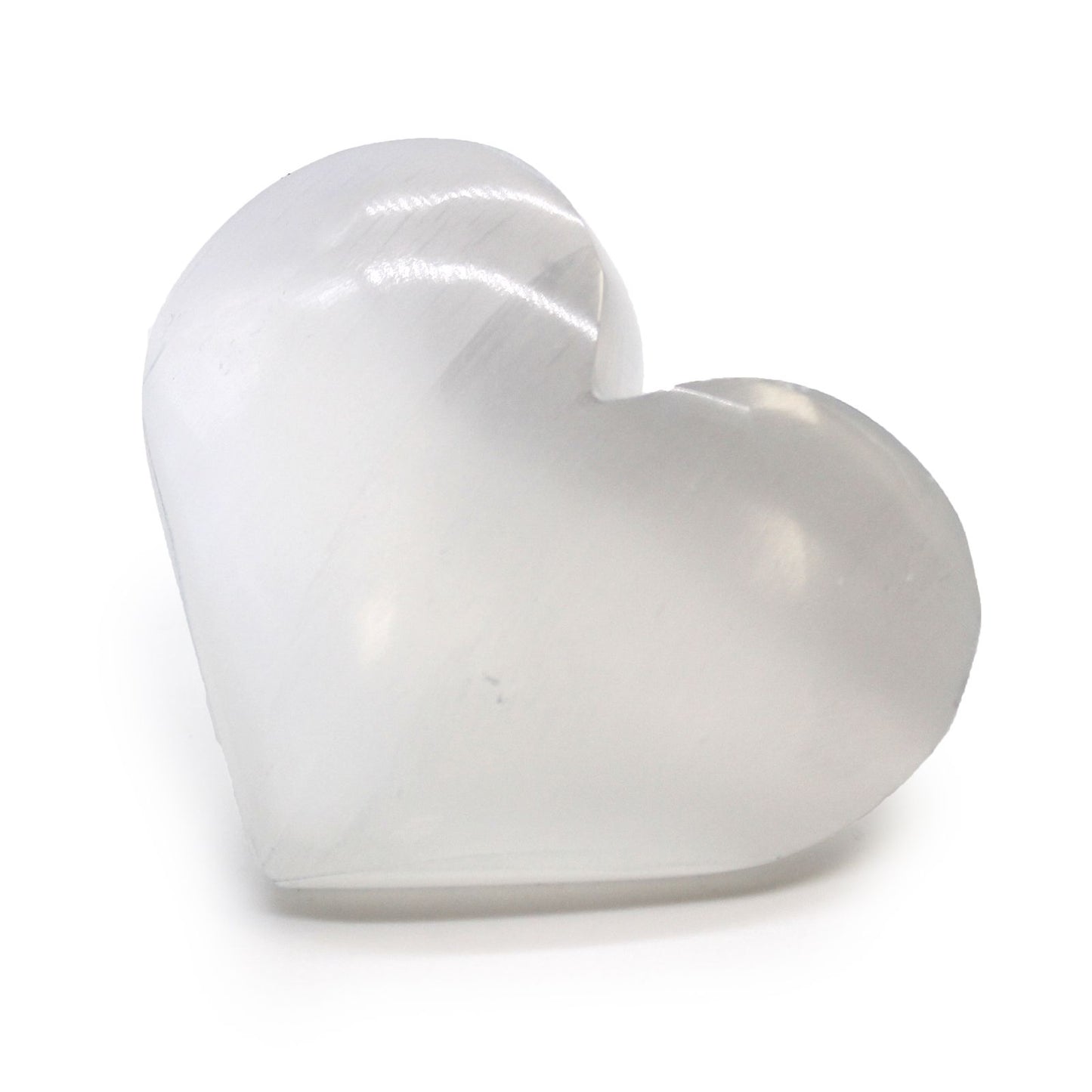 Healing Selenite Heart - 5-6 cm