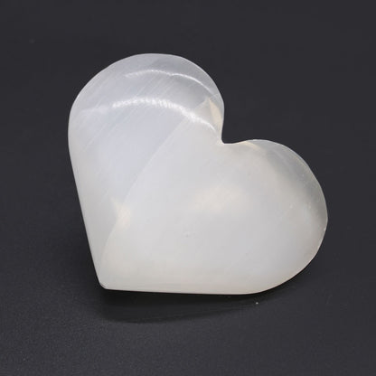 Healing Selenite Heart - 5-6 cm