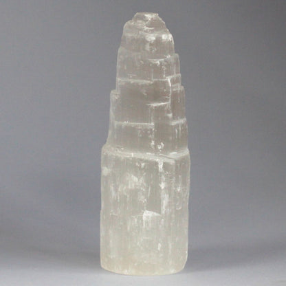 Natural Healing Selenite Tower - 15 cm