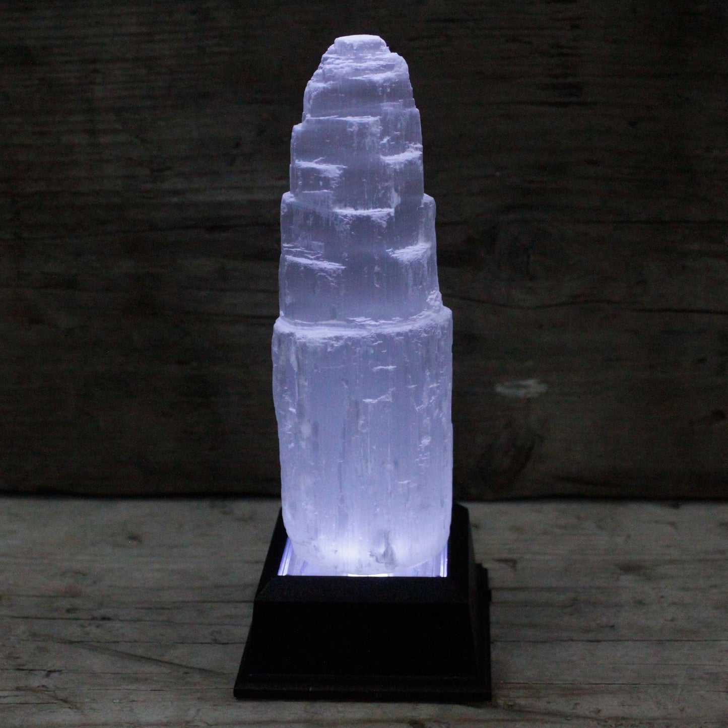 Natural Healing Selenite Tower - 15 cm